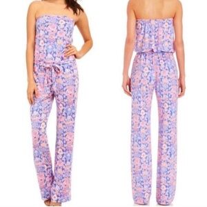 Lilly Pulitzer Strapless Jumpsuit